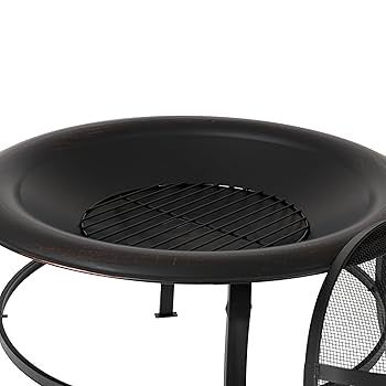 Amazon.com : Fire Sense 62237 Fire Pit Tokia Steel Wood